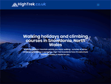 Tablet Screenshot of hightrek.co.uk